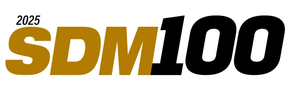 2025 SDM 100 industry ranking logo