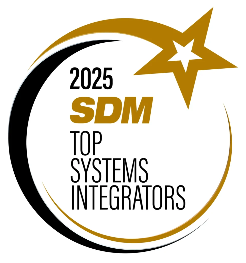 2025 SDM Top Systems Integrators award logo